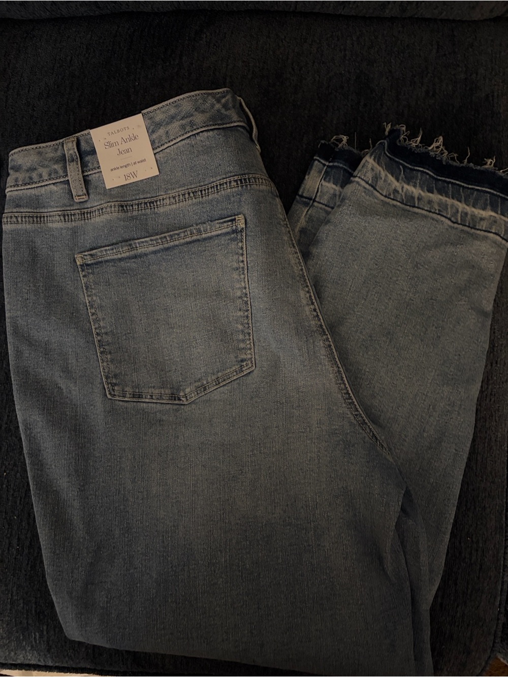 Talbots Light Blue Slim Ankle Jeans